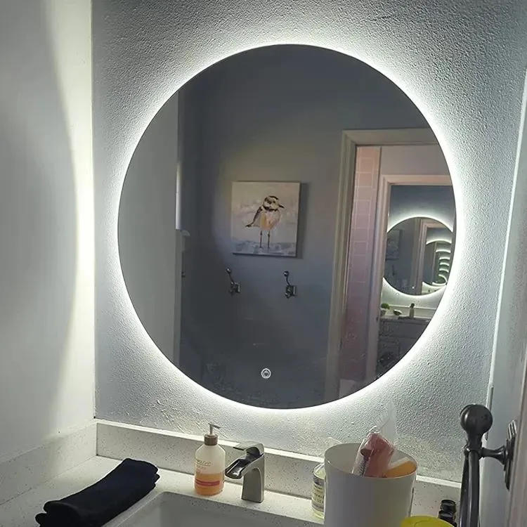 Modern Smart Round Touch Screen Mirror